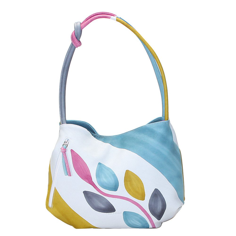 Borsa Pelle Acquerello Media