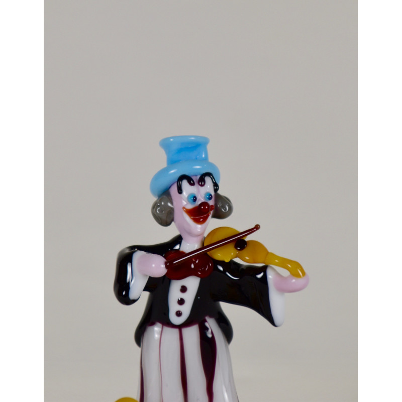Clown avec violon Clown avec violon