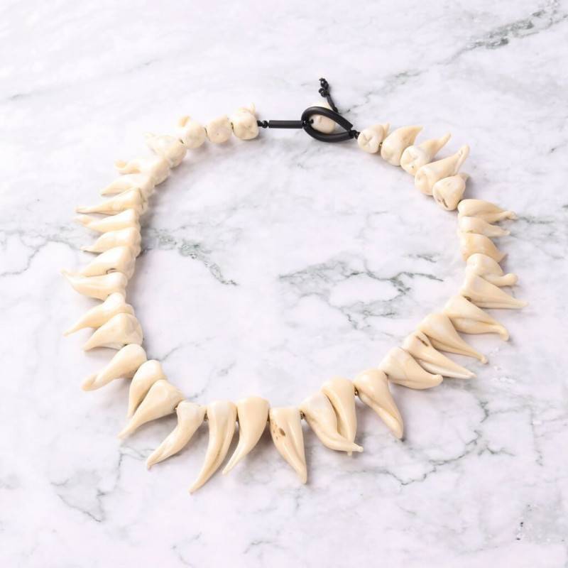 "Teeth" Statement Necklace