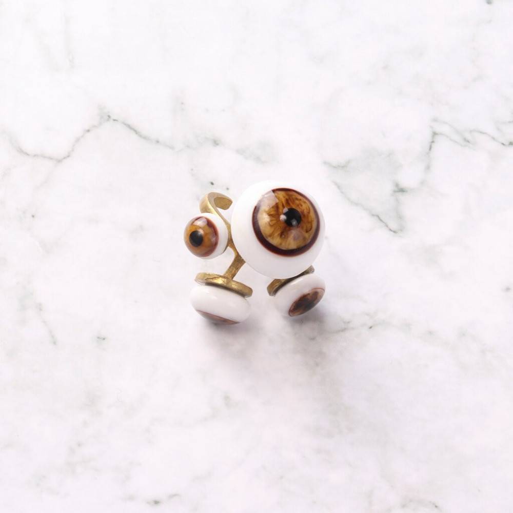 Statement ring "Eyes"