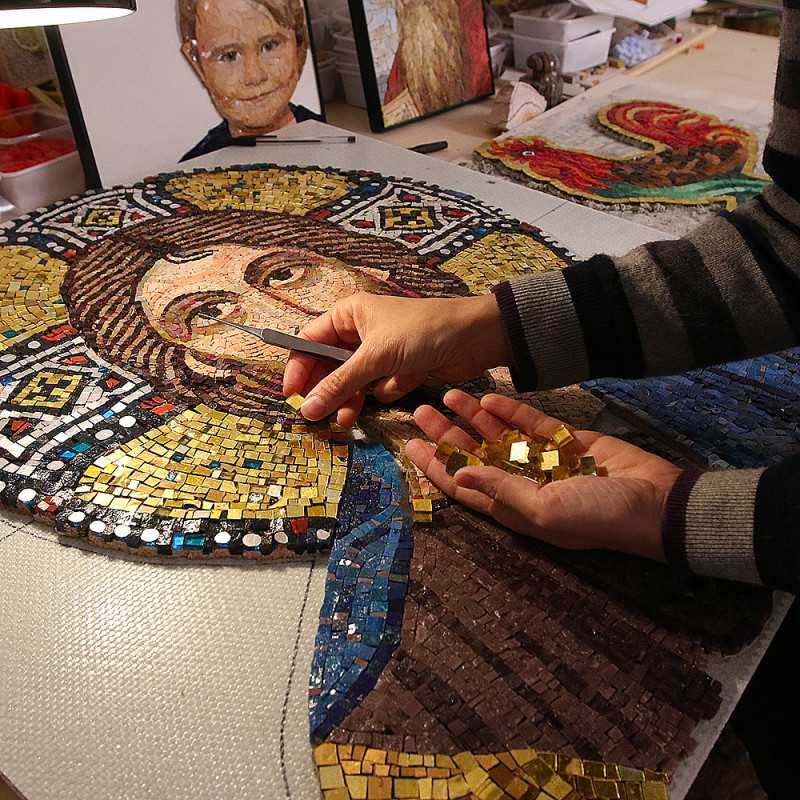 Laboratorio di mosaico