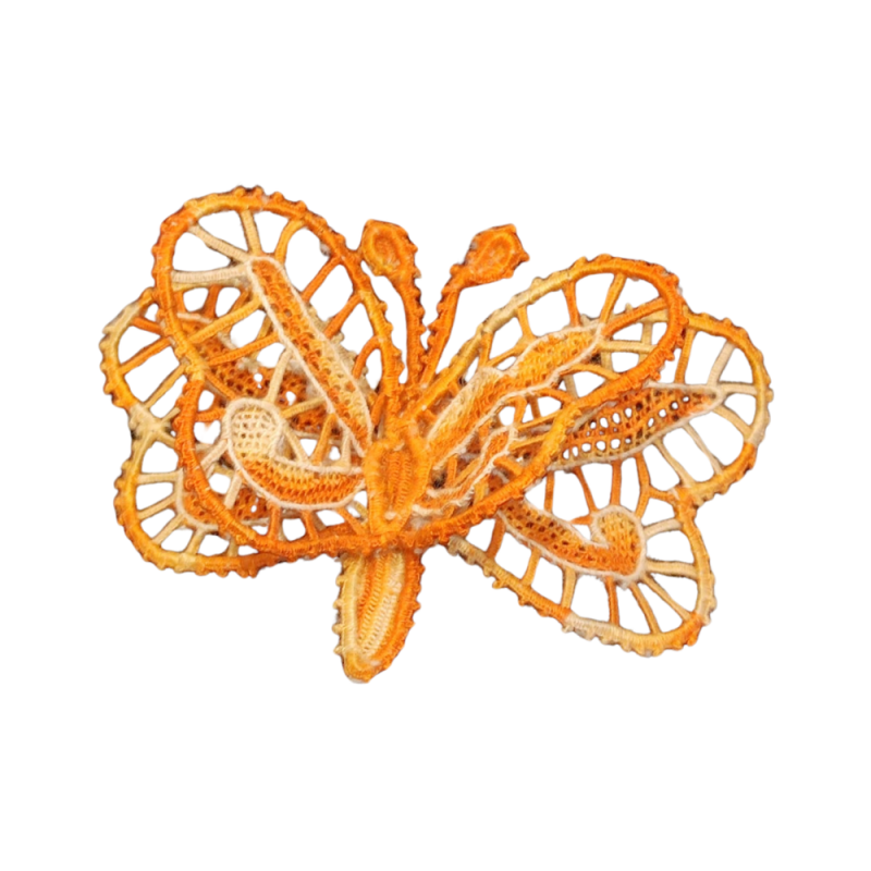 Butterfly handmade in Burano lace Butterfly handmade in Burano lace