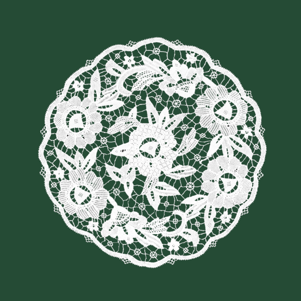 Centro de mesa redondo...