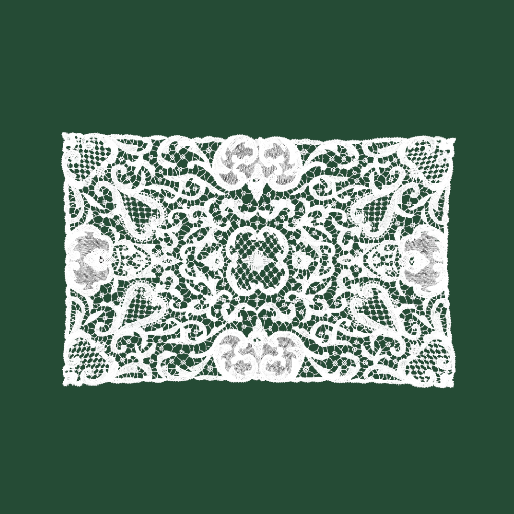 Rectangular cotton...