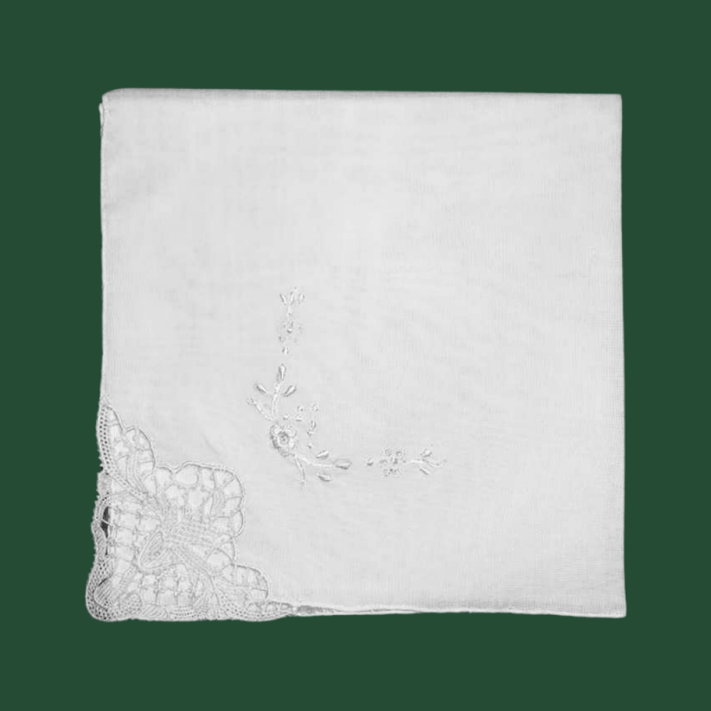 "Batista" cotton handkerchief with... "Batista" cotton handkerchief with...