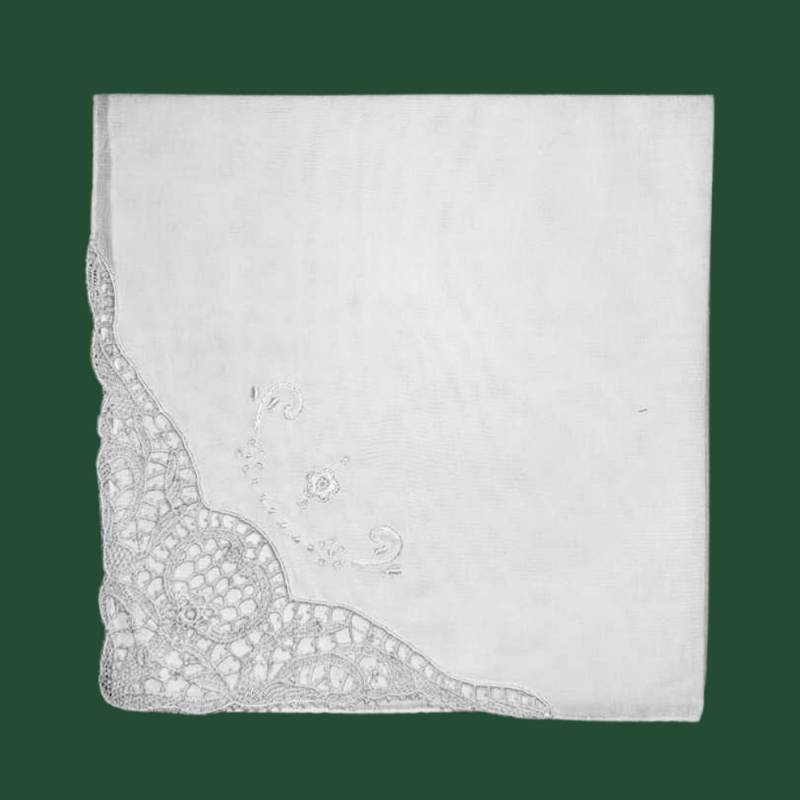 Burano-Stich Einstecktuch Modell Damina Burano-Stich Einstecktuch Modell Damina