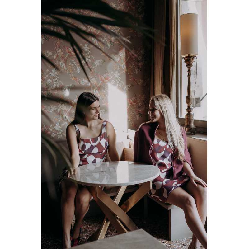 Coffret "Gardenia" - couleur cyclamen Coffret "Gardenia" - couleur cyclamen