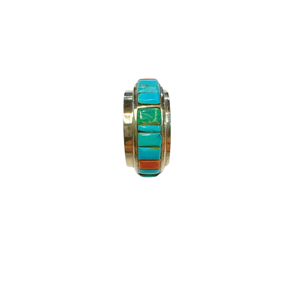 Lapis Lazuli Mosaic Ring