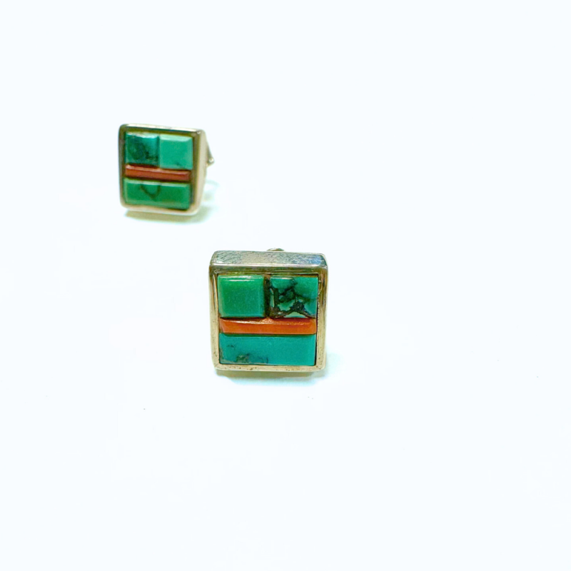 Pendientes Mosaico Turquesa Pendientes Mosaico Turquesa