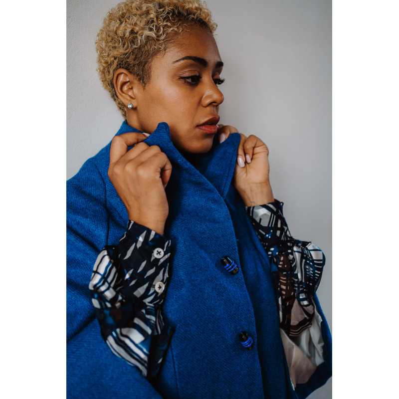 Blue Snowdrop Cloak Blue Snowdrop Cloak