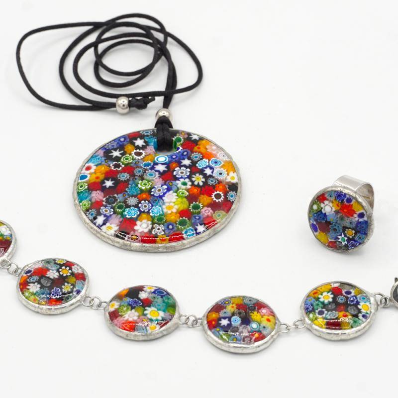 Parure millefiori Parure millefiori