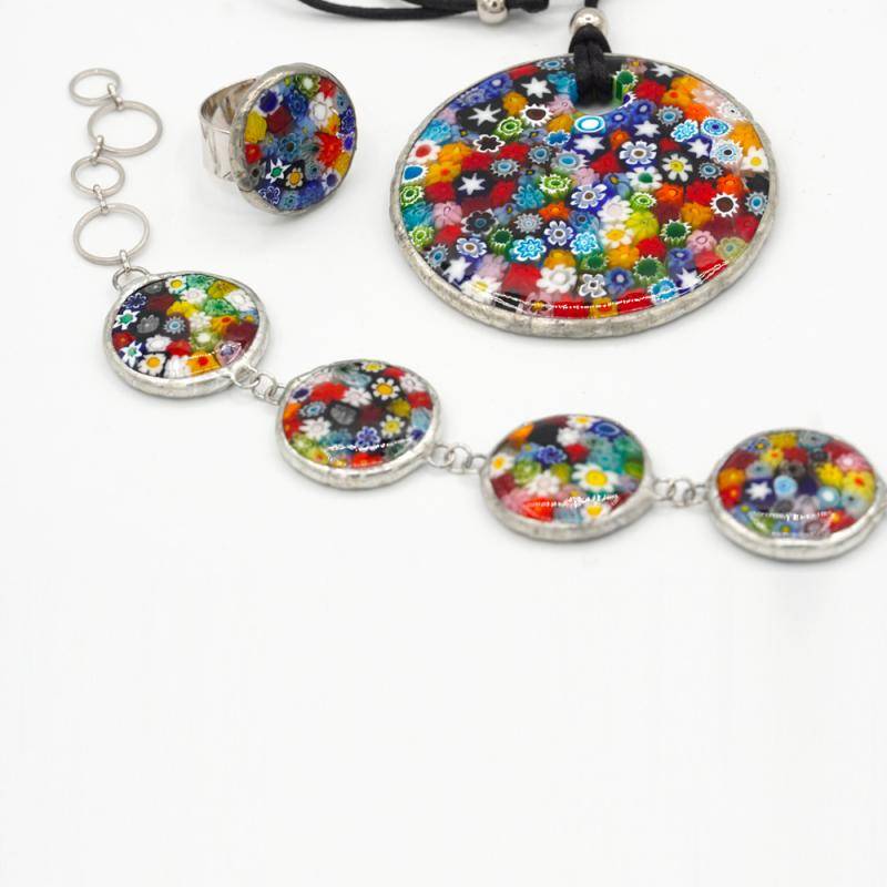Parure millefiori Parure millefiori