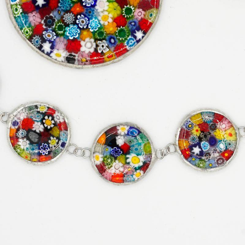 Parure millefiori Parure millefiori